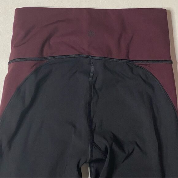 Athleta | Yoga Tri-Color Legging EUC - Picture 7 of 7